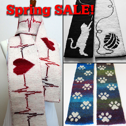 Spring SALE on Ravelry!