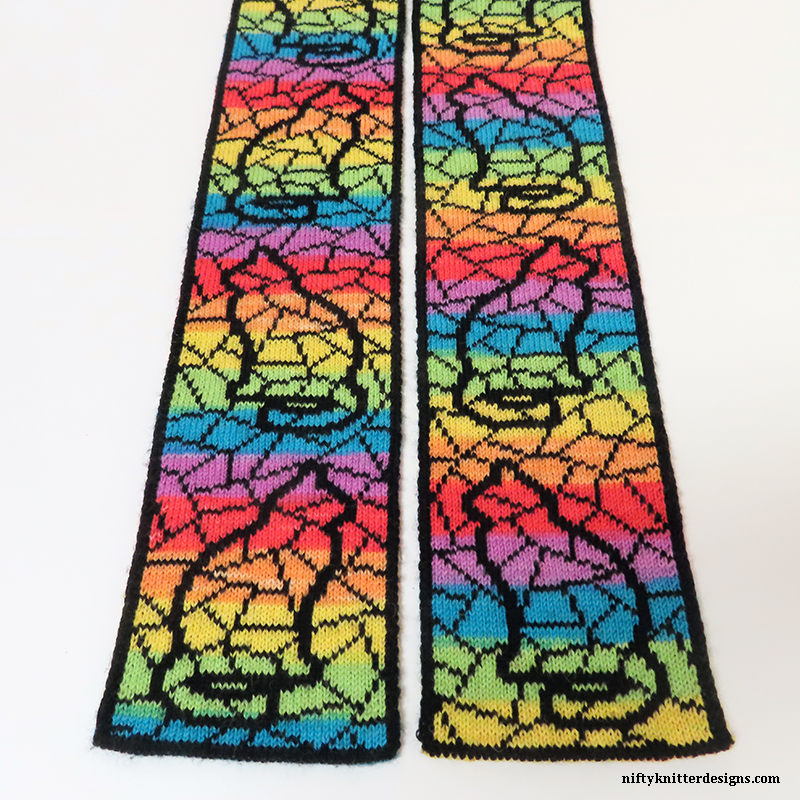 Glass Cat Scarf