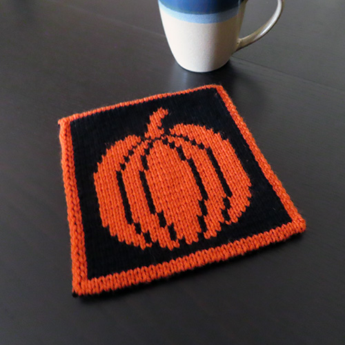 Pumpkin Potholder