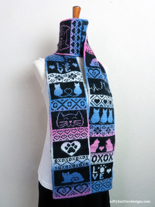 Cat Love Scarf