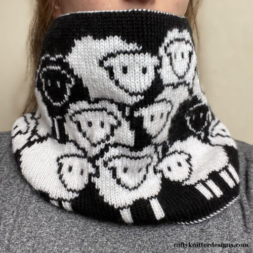 Counting Sheep Cowl