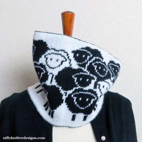 Counting Sheep Cowl