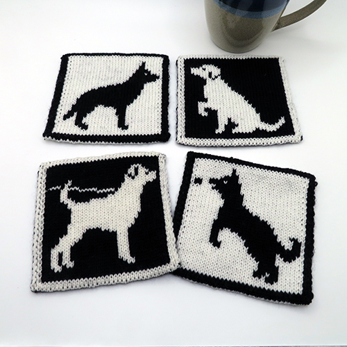New Dog Life Coasters Pattern – 20% off Through July 8!