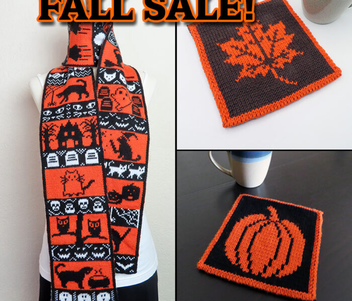 Fall Sale! 15%-30% off All Patterns!