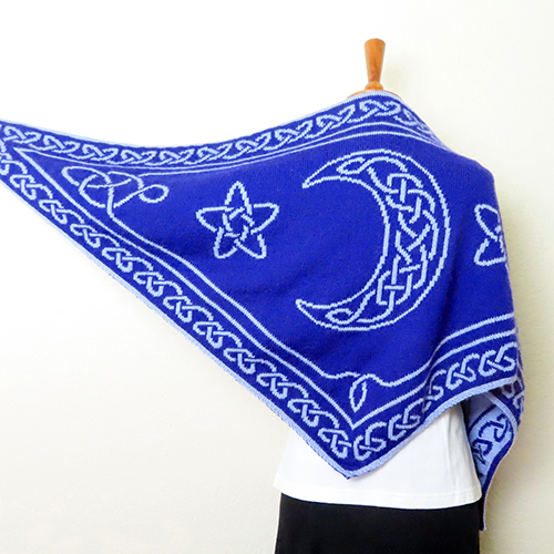 New Celtic Luna Shawl – 15% off through Sept 2!