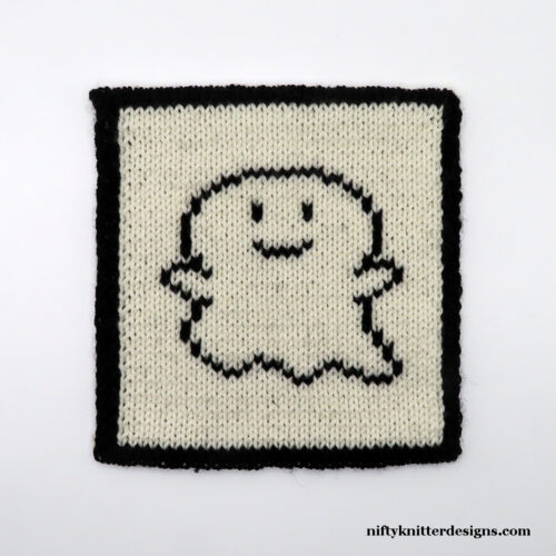 Happy Ghost Potholder