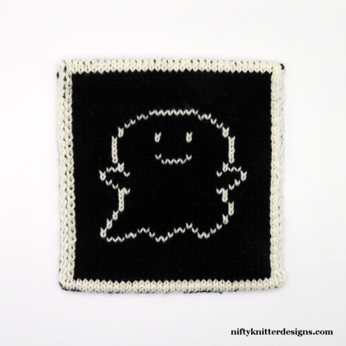 Happy Ghost Potholder