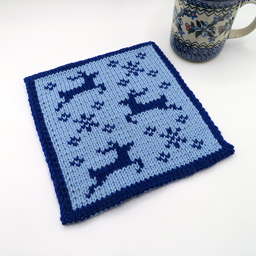 New Free Reindeer Potholder Pattern