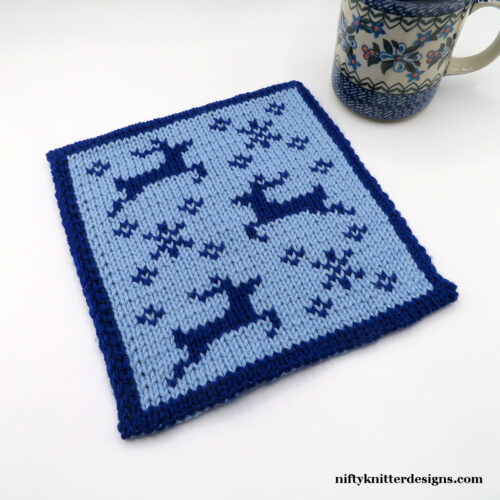 Reindeer Potholder