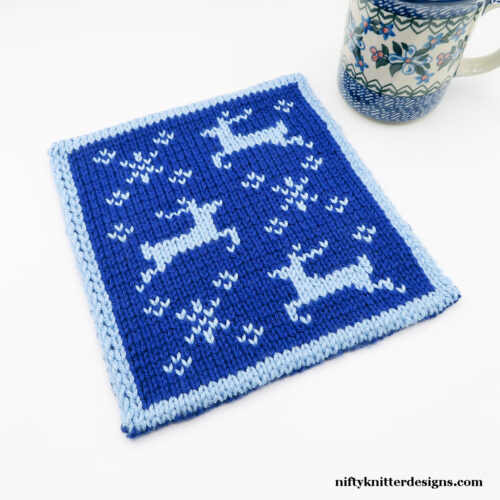 Reindeer Potholder