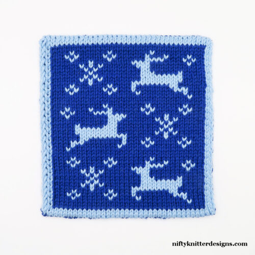 Reindeer Potholder